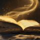 An open book glowing with magic 80x80
