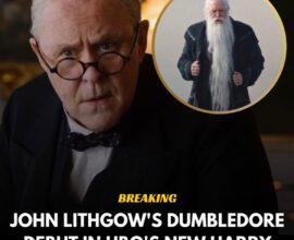 John Lithgow as Dumbledore
